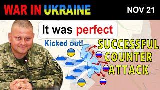 21 Nov: POINT-BLANK TANK RAID. Russian Soldiers ERADICATED. | War in Ukraine Explained