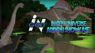 ADDON INGEN UNIVERSE SHOWCASE (RELEASE) mcpe/mcbe