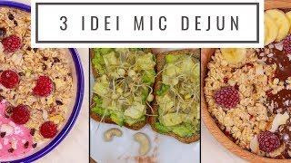 3 idei de mic dejun sățios și sănătos!