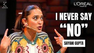 I Never Say No by Sayani Gupta | Spoken Evening Powered by L’Oréal Paris