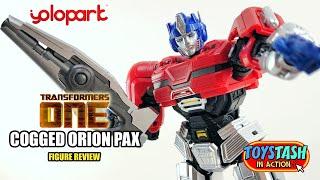 Yolopark Transformers One AMK Series (Cogged) Orion Pax Model Kit Figure Review!