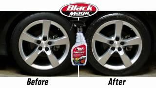 How to Use Black Magic Tire Wet| Before and After