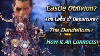 How The Dandelions Connect To Castle Oblivion, The Land of Departure, and Luxu | KH Discussion