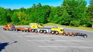 Transporting a Grove Crane from Florida to Quebec