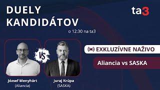 DUELY KANDIDÁTOV: Aliancia vs SASKA