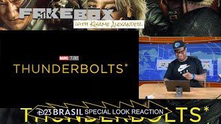 Marvel Studios' Thunderbolts* | D23 Brasil Special Look Reaction | FakeTV Box