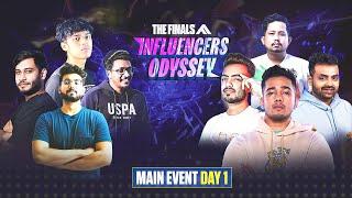 THE FINALS Influencers Odyssey — Playoffs Qualifier 1 — Rebel vs Eagle vs Vanshaj vs Alpha