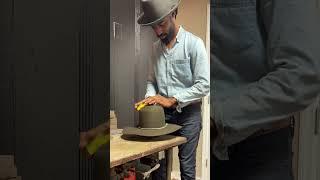 Here’s why felt hats are lit on fire. #felthats #hatmaking #artisan