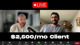 Closing a Client Live | Digital Marketing Sales Call