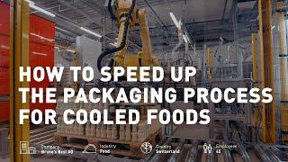 Automated packaging process for cooled foods | FANUC & Brunos