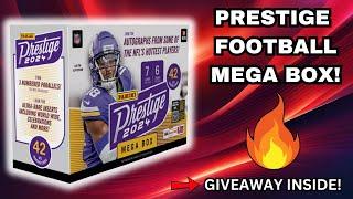 WORTH $45?! 2024 Prestige Football Mega Box Review!