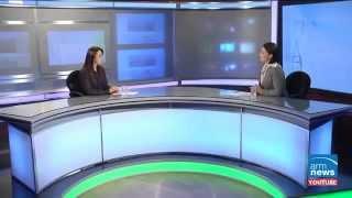 MPH 2011 graduate Marianna Koshkakaryan on Armnews TV in Bujak TV Project