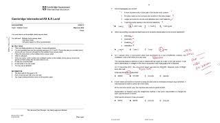 CIE Past Paper Discussion (9706 - June 2022) - Paper 11/12/13