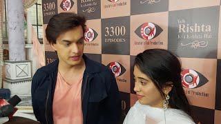 Yeh Rishta Kya Kehlata Hai Serial Actor Mohsin Khan & Shivangi Joshi Full Interview At 3300 Ep YRKH