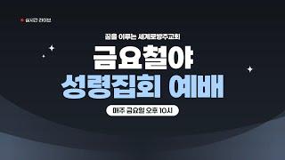 세계로방주교회 2024 08 30 금요철야 성령집회_이행규 목사(무극중앙성결교회)