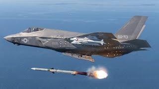 US F-35 Firing Hidden Missile from its Super Advanced Weapon Bays