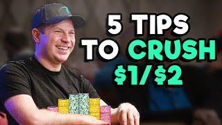 5 HACKS to CRUSH $1/$2 Live Cash Games