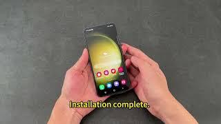 EZ-GLAZ Samsung Galaxy Series  Screen Protector Installation Steps