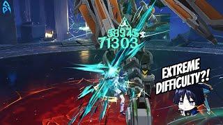 Full Offensive C0 Wanderer vs Calamity of Blazing Steel - 8050 Score | Genshin Impact