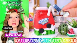 Text To Speech  Satisfying Tiny Cakes || @briannamizura || POVs Tiktok Compilations 2023 #47