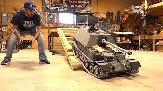 GIANT TANK DESTROYER: FIRST DRIVE! FERDINAND ELEFANT ARMORTEK All Metal 1/6 Scale | RC ADVENTURES