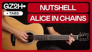 Nutshell Guitar Tutorial Alice In Chains Guitar Lesson |Rhythm + Lead + TAB|