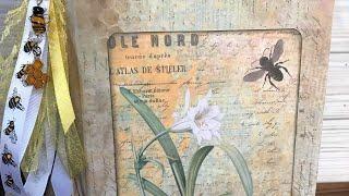 Bee Junk Journal Flip Through