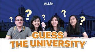 GUESS THE UNIVERSITY || MENTORS DOING THINGS