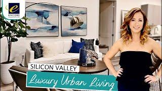 NEW HOME TOUR OF URBAN LUXURY CONDO HOME STAGING FOR TOLL BROTHERS | Bay Area Real Estate 2020