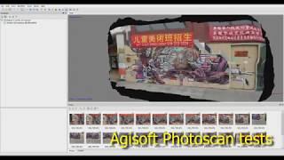 Testing Agisoft Photoscan