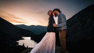 Always, Jeremy & Jenn | Surreal Sunrise Elopement | Blue Lakes Breckenridge, Colorado