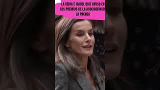  Reina Letizia y Díaz Ayuso juntas en los Premios de la Prensa de Madrid