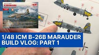 1/48 ICM B-26B Marauder, Build Series - Part 1: Intro