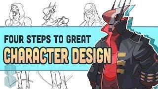 DESIGNING A CHARACTER (My Process and things to keep in mind)