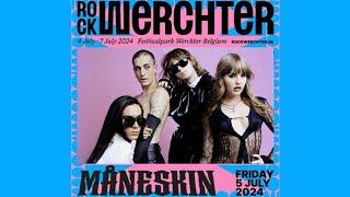 MANESKIN CONCERT Festival Rock Werchter 2024