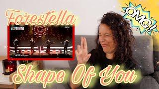 Reacting To Forestella | Shape Of You | Show! MusicCore | I AM INLOVE ️