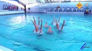 Jelsincro 17 CROATIA RUTINA LIBRE COMBINADA SYNCHRONISED SWIMMING MEDITERRANEAN CUP 2017