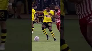 ZINE ‍️️ VS OLYMPIAKOS #aek #football #talent #vini #zini #dribbling #speed