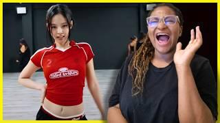 JENNIE - Mantra MV Rehearsal | REACTION