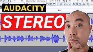 Audacity Split Stereo Tracks, Split Stereo To Mono, Make Stereo Track | Audacity Tutorial