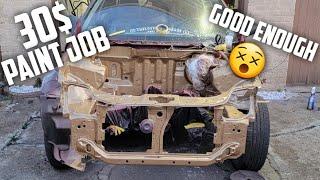 How Not To Paint A Engine Bay