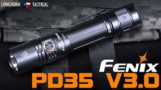 Fenix PD35 V3.0 1700 Lumen - 390 Yard Beam Tactical Flashlight