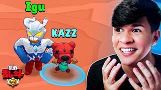 JOGUEI o BRAWL STARS CHINÊS em DUPLA!