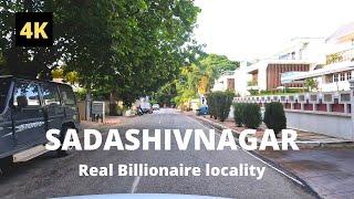 4K Drive ft. Sadashivnagar | Real Billionaire Locality | Move over Koramangala