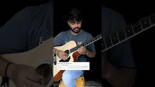 Tum Hi Ho - Guitar Instrumental Tabs For Beginners #shorts #music #arijitsingh