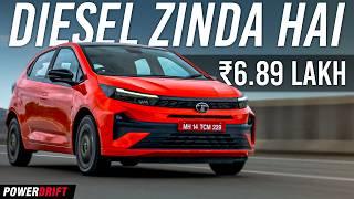 2025 Tata Altroz Diesel First Drive Review | Last of Its Kind? | PowerDrift