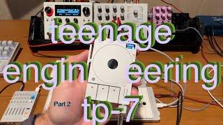 More exploration of the teenage engineering tp-7: menu walkthrough, looping, playback speed, jam