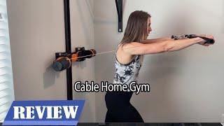 MAXPRO Fitness Review & Workout DEMO!! Incredible Cable!