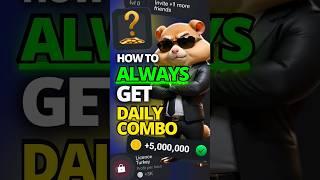 How to ALWAYS Get Daily Combo in Hamster Combat