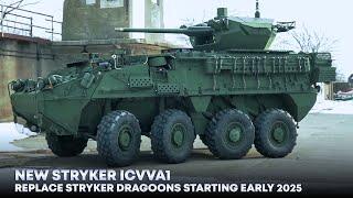 US Army Will Use This New Stryker ICVVA1 to Replace Stryker Dragoon in 2025